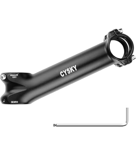 Amazon.com : DJC Bike Stem 150mm Extra Length 12 Degree 31.8mm